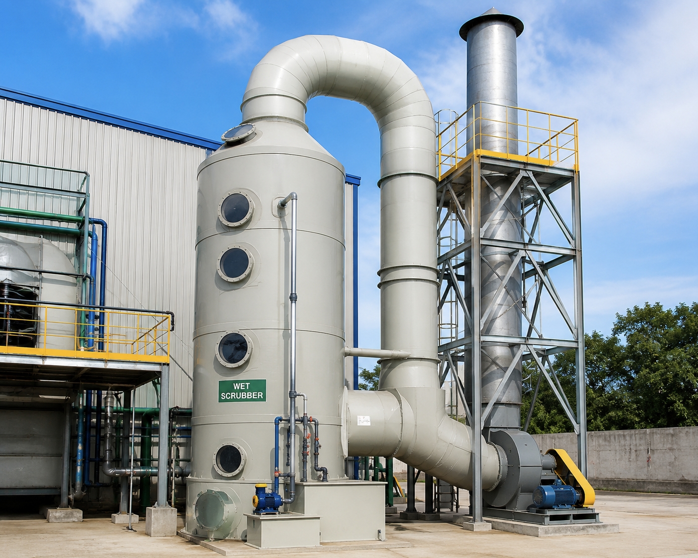 Wet & Cyclone Scrubbers